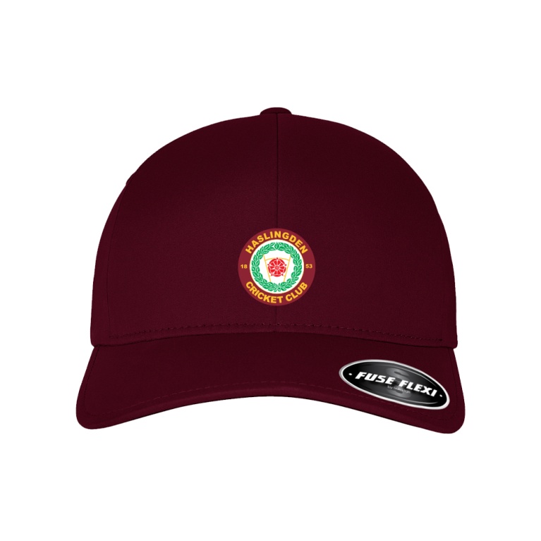 HASLINGDEN CC Fuse Flexi Cap - Maroon