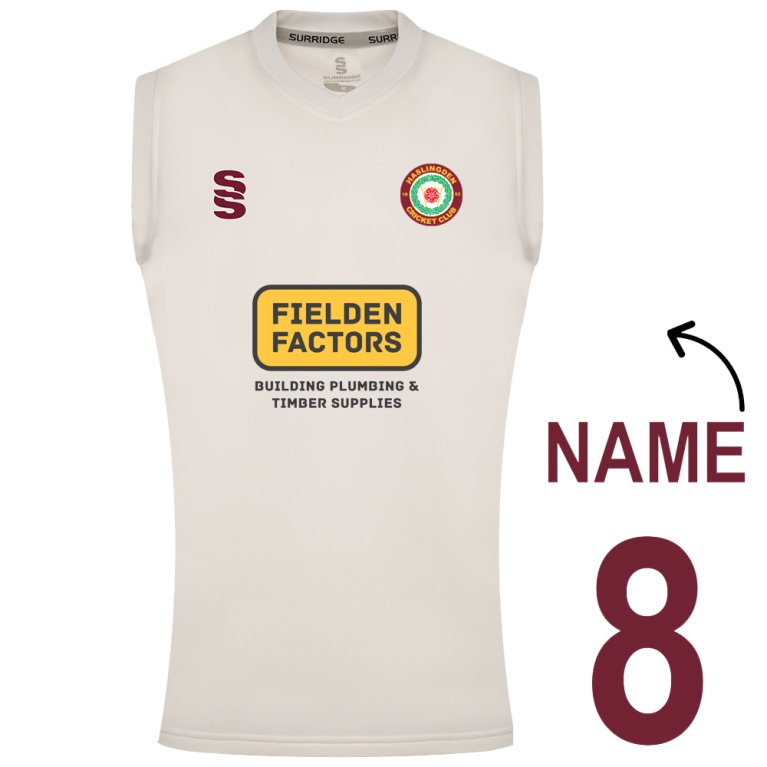 Haslingden CC - Juniors Blast Sleeveless Sweater - Girl's Fit